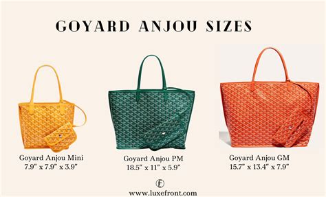 goyard tote bag comparison|goyard belvedere pm price 2023.